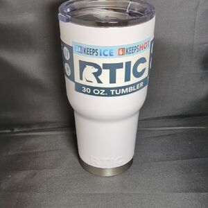 RTIC White 30 oz. Tumbler